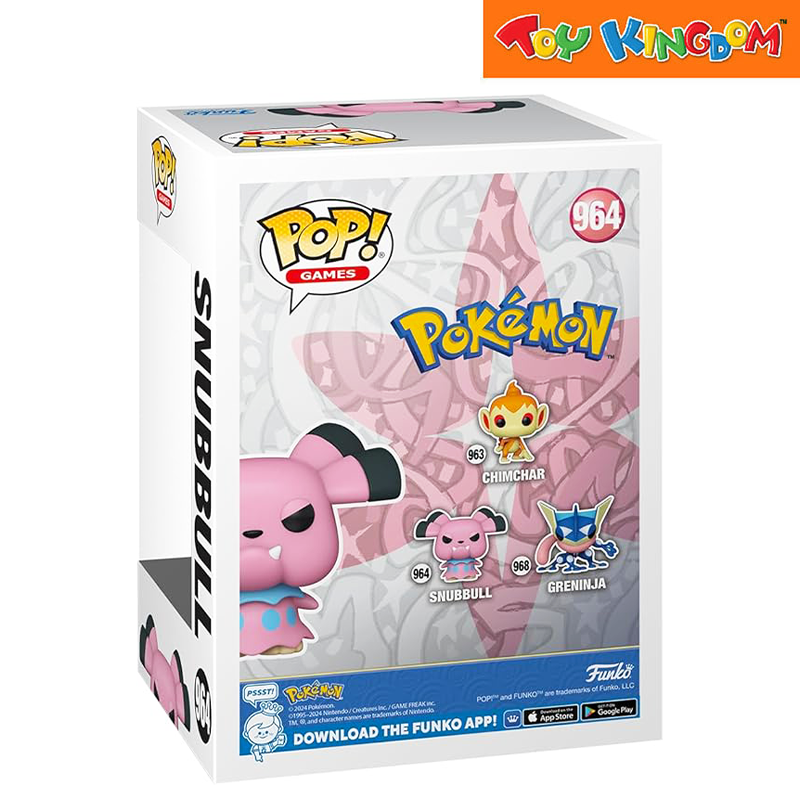 Funko Pop! Games Pokemon Snubbull Vinyl Figure