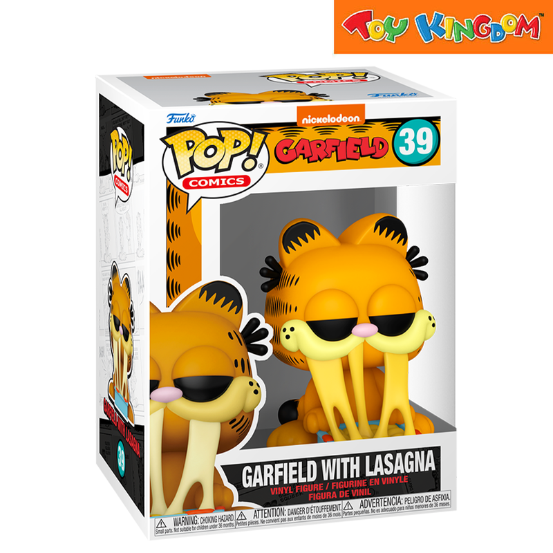 Funko Pop! Comics Nickelodeon Garfield With Lasagna Vinyl Figure