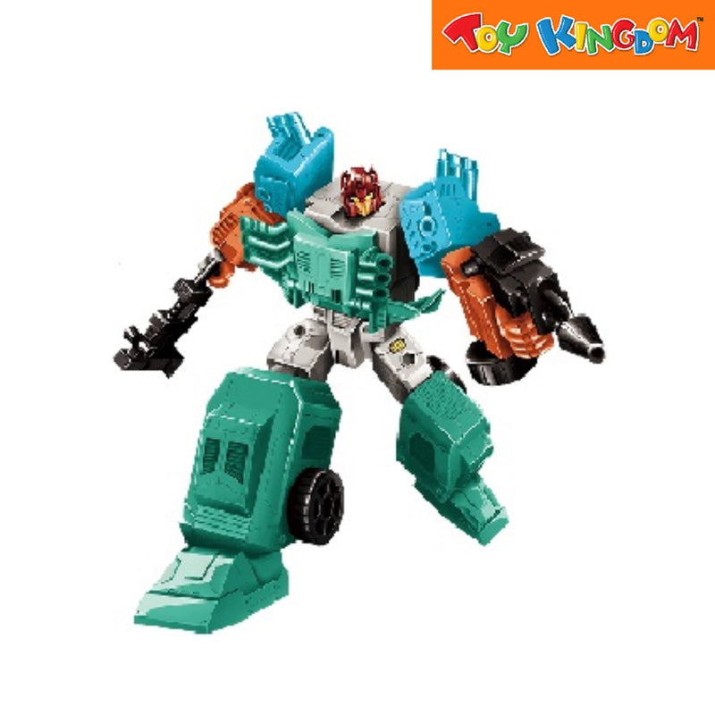 Deformation Warrior War For Robot World Green 9 inch Robotics Figure