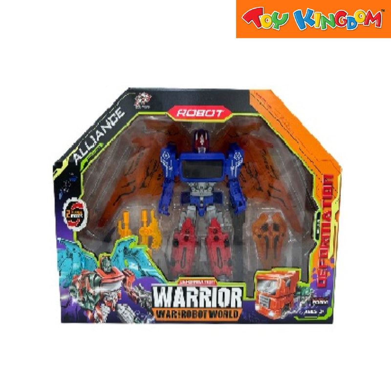 Deformation Warrior War For Robot World Blue 9 inch Alliance Figure