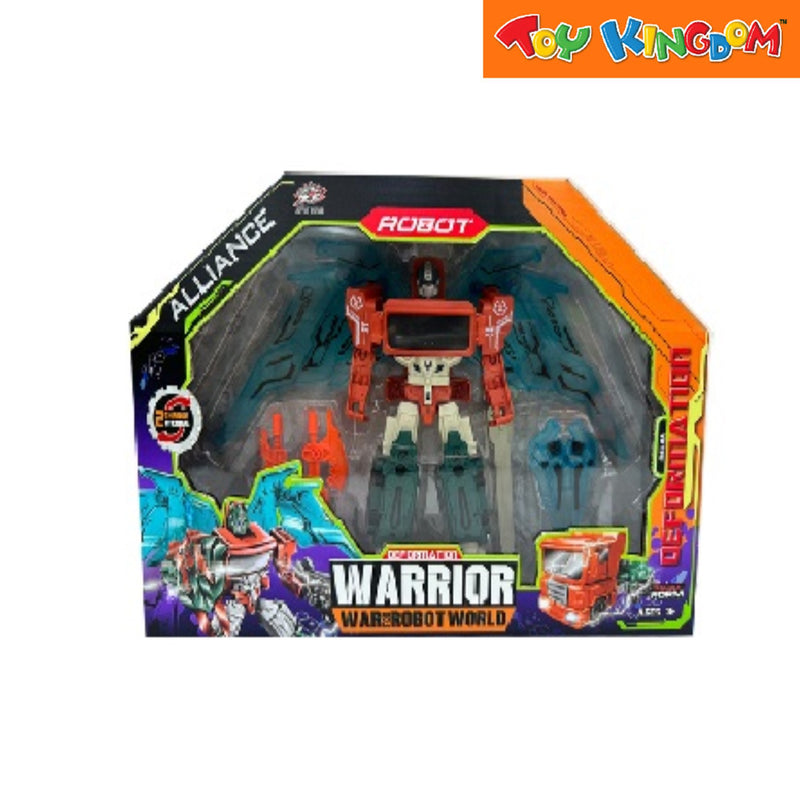 Deformation Warrior War For Robot World Orange 9 inch Alliance Figure