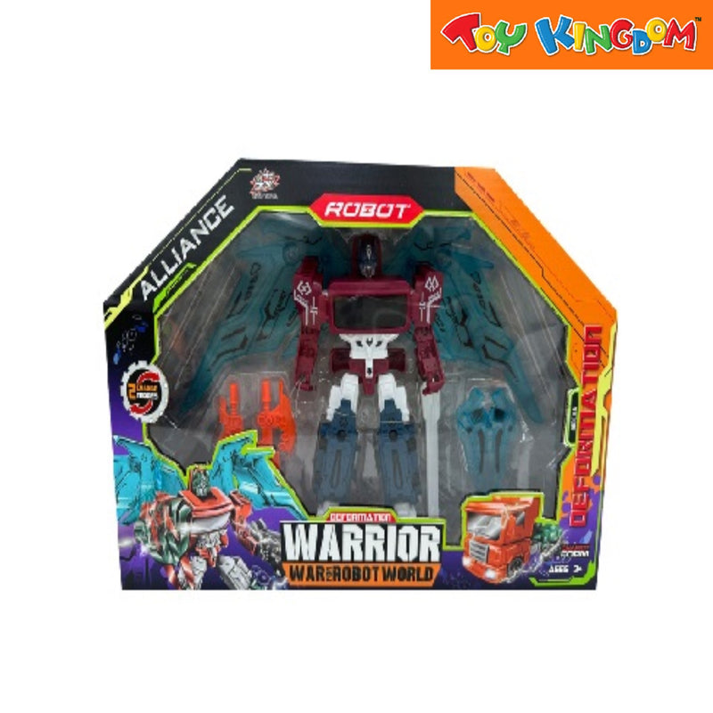 Deformation Warrior War For Robot World Red 9 inch Alliance Figure