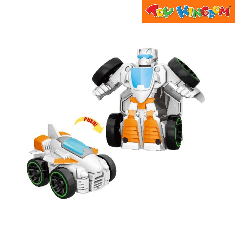 Deformation Max Robot White Figther Bots Figure