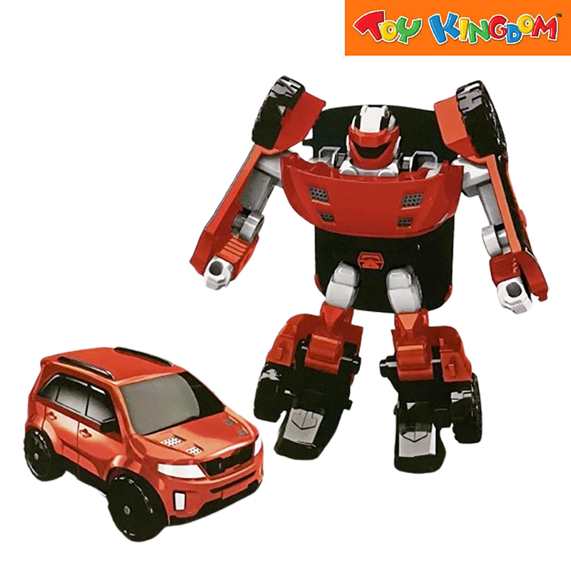 Robot Super Knight Red Deformation Vivid And Great In Style