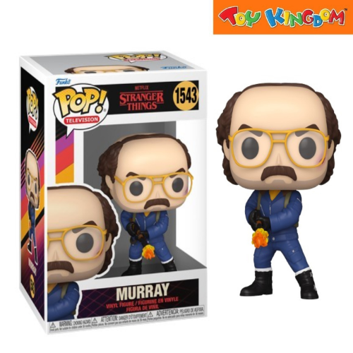 Funko Pop! Television Netflix Stranger Things Murray With FT Vinyl Figure