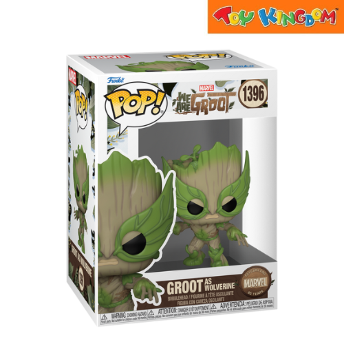 Funko Pop! Marvel We Are Groot As Wolverine Bobblehead Figure