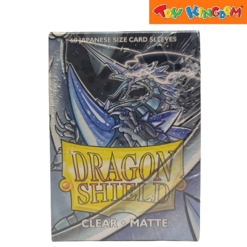 Arcane Tinmen Dragon Shield Clear Matte 60 Japanese Size Card Sleeves