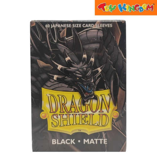 Arcane Tinmen Dragon Shield Black Matte 60 Japanese Size Card Sleeves