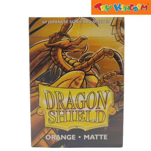 Arcane Tinmen Dragon Shield Orange Matte 60 Japanese Size Card Sleeves