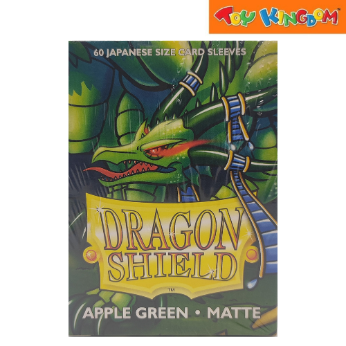 Arcane Tinmen Dragon Shield Apple Green Matte 60 Japanese Size Card Sleeves