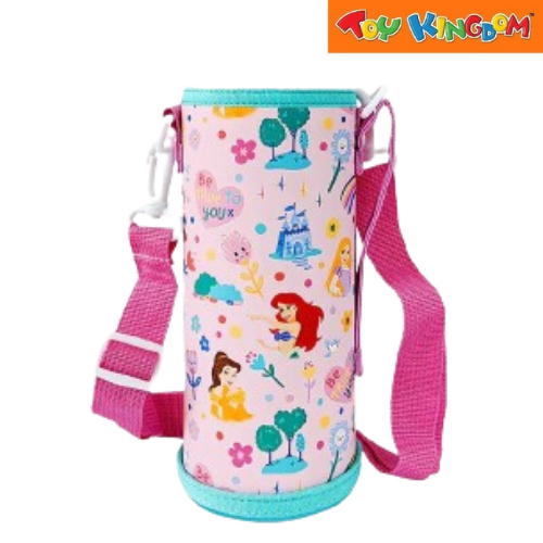 Zippies Lab Disney Princess More Than A Rainbow 1 Liter Insulated Tumbler With Carrying Pouch