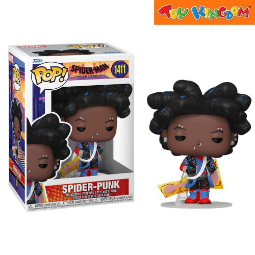 Funko Pop! Marvel Spider-Man ATSV Spider-Punk Bobblehead Figure