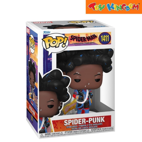 Funko Pop! Marvel Spider-Man ATSV Spider-Punk Bobblehead Figure