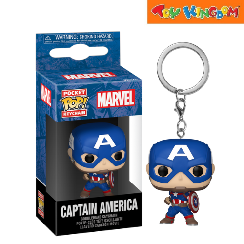 Funko Pocket Pop! Keychain Marvel Captain America Figure