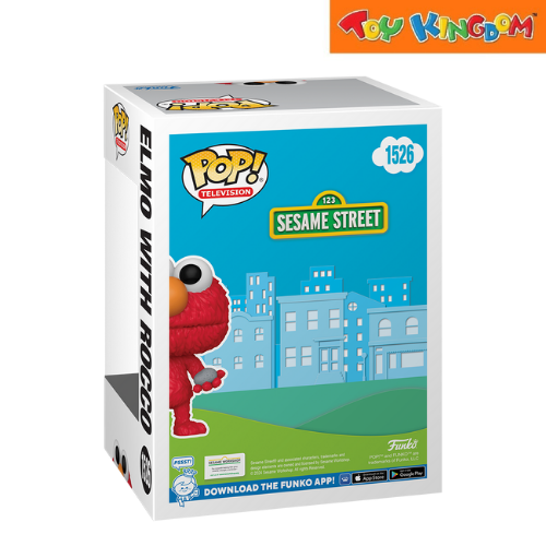 Funko Pop! Television Sesame Street Elmo With Rocco Vinyl Figure