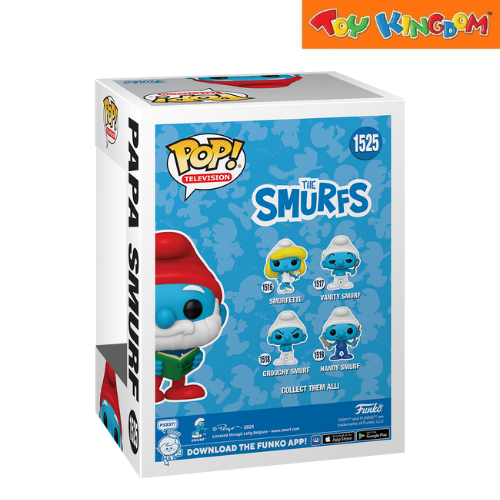 Funko Pop! Television The Smurfs Papa Smurf Vinyl Figure