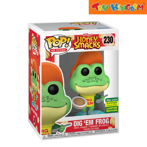 Funko Pop! Ad Icons Kellogg's Honey Smacks Dig 'Em Frog Vinyl Figure