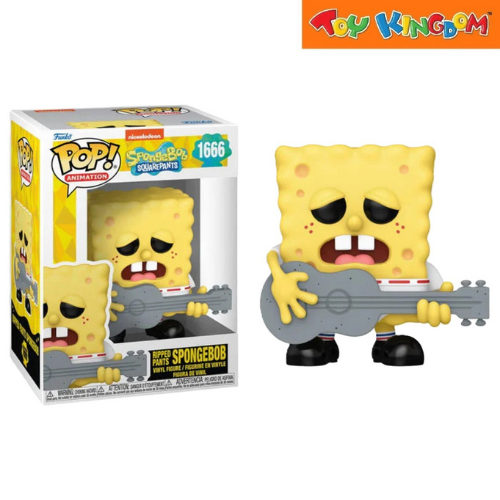 Funko Pop! Animation SpongeBob SquarePants Ripped Pants With Guitar Vinyl Figure