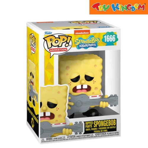 Funko Pop! Animation SpongeBob SquarePants Ripped Pants With Guitar Vinyl Figure