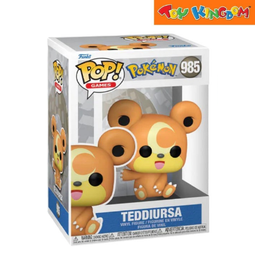 Funko Pop! Games Pokemon Teddiursa Vinyl Figure