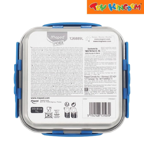 Maped Picnik Concept Lunch Box Blue