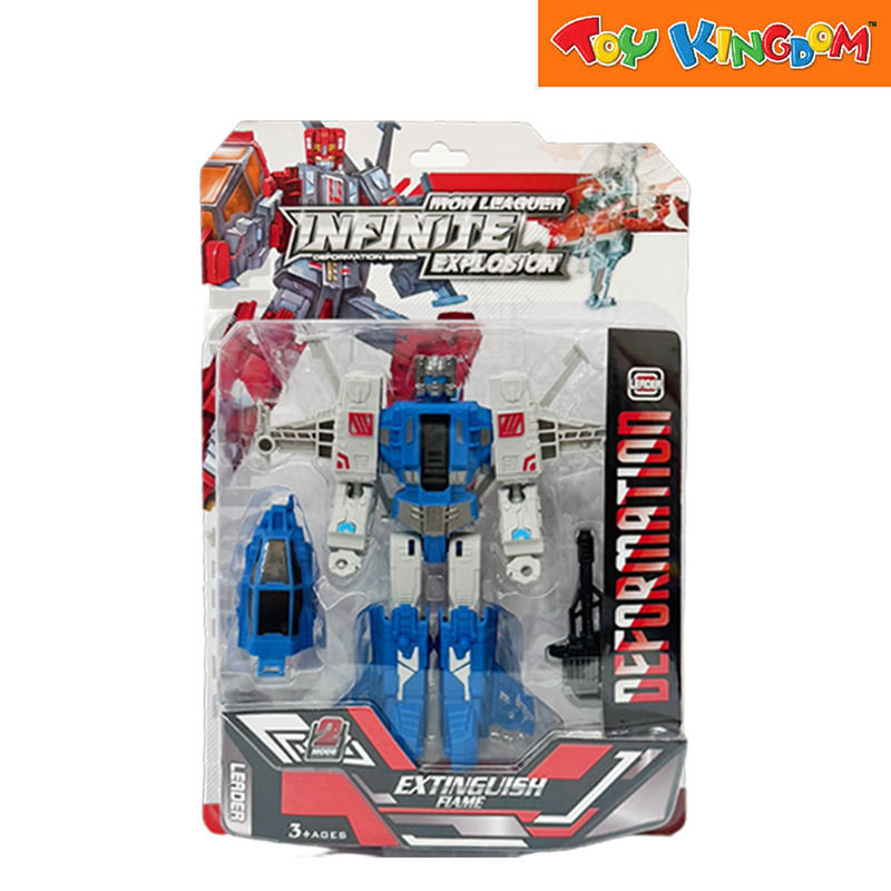 Iron Leaguer Infinite Deformation Explosion Extinguish Flame Action Figure