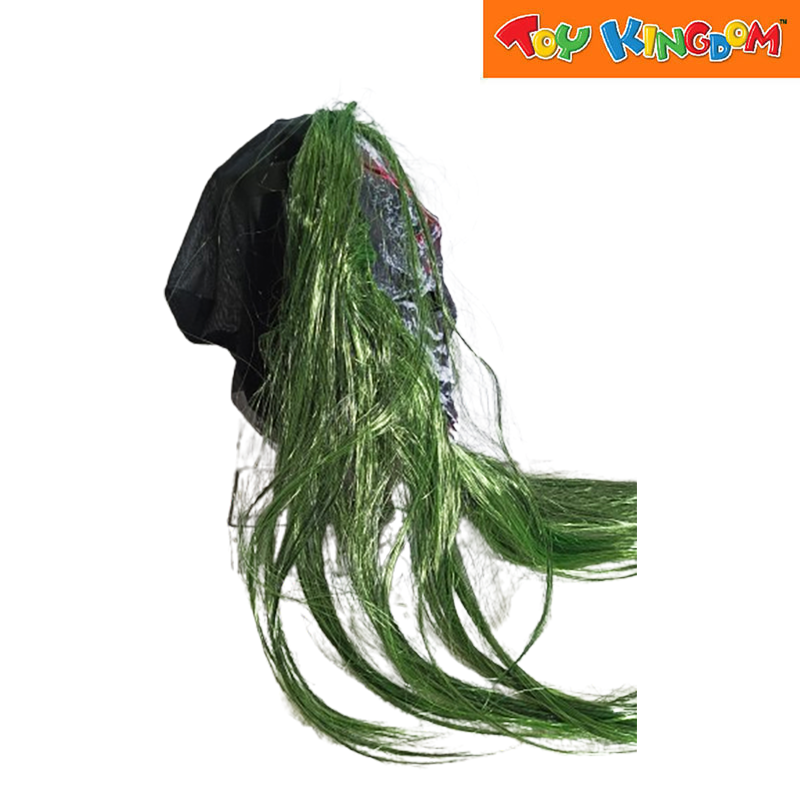 Halloween Green Hair Scary Mask