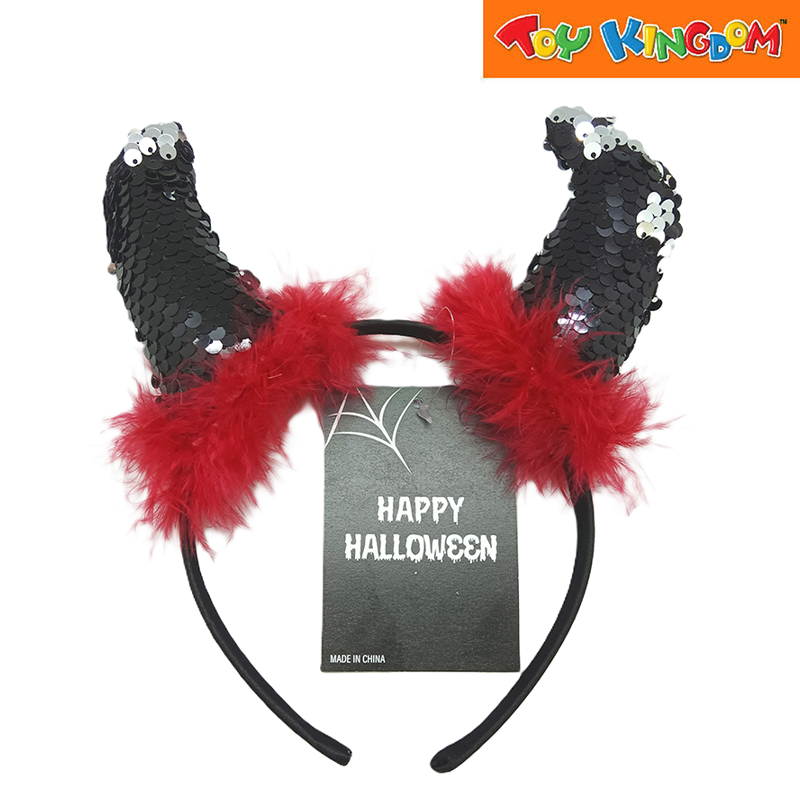 Halloween Headband With Devil Horn