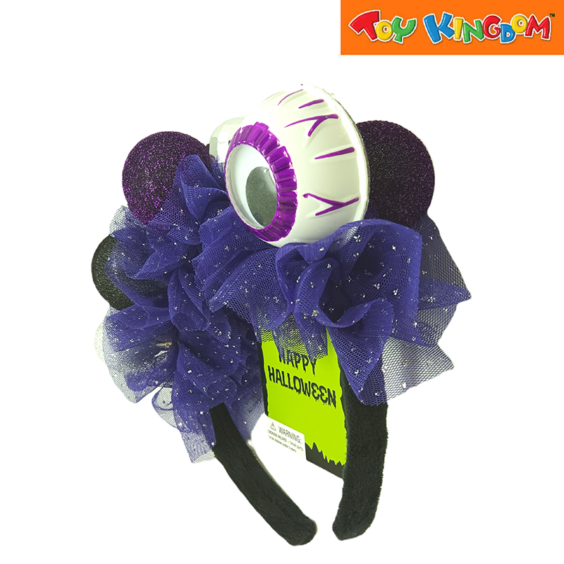 Halloween Headband With Eye Ball Purple