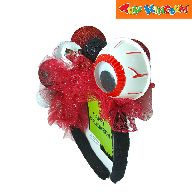 Halloween Headband With Eye Ball Red