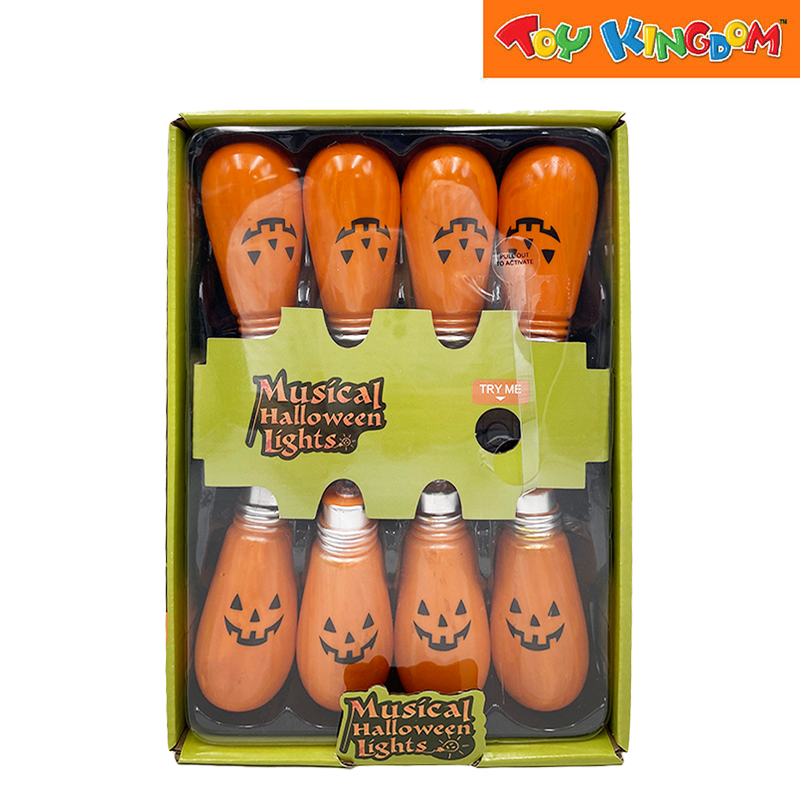 Halloween Musical Lights 8pcs Bulb