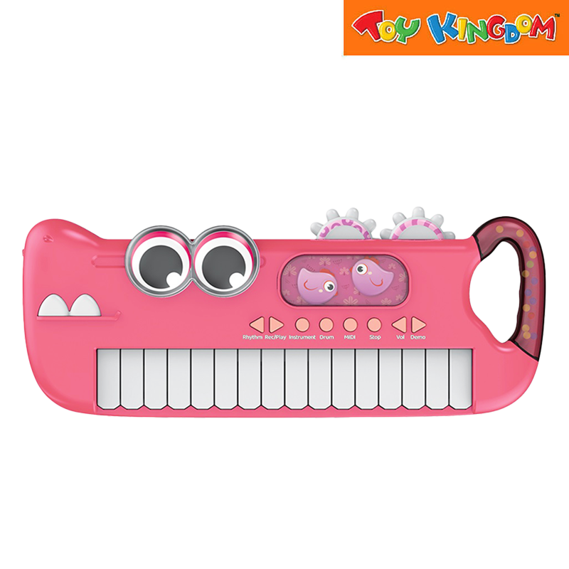 Crocodile Pink Electronic Piano