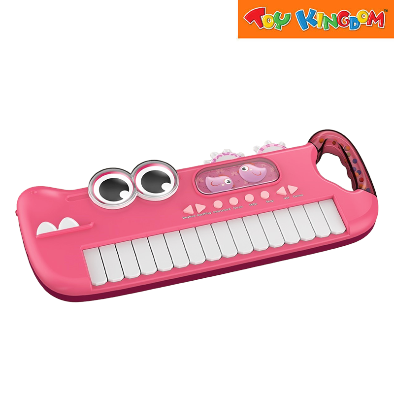 Crocodile Pink Electronic Piano