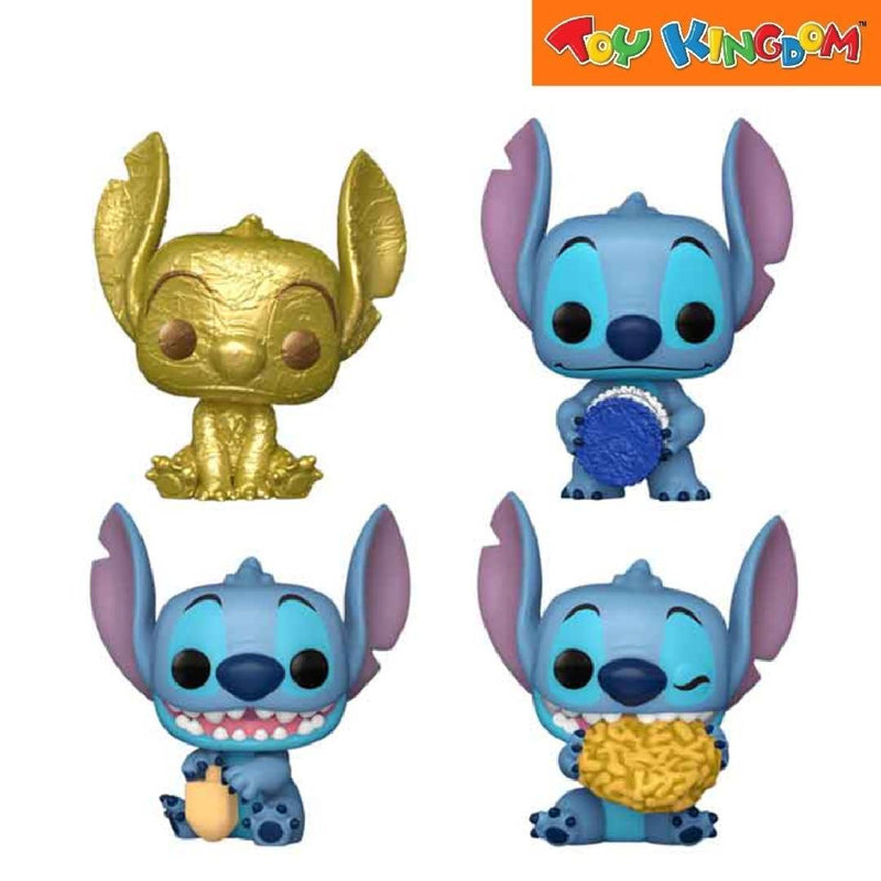 Funko Pocket Pop! Keychain Disney Stitch 4 Packs Vinyl Figure