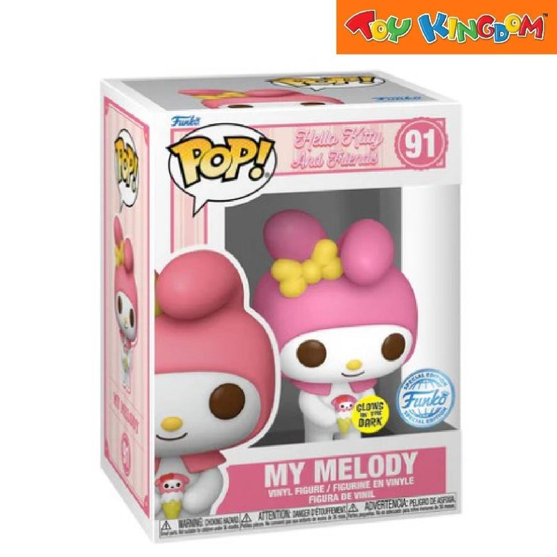 Funko Pop! Hello Kitty And Friends My Melody Glows In The Dark Vinyl Figure