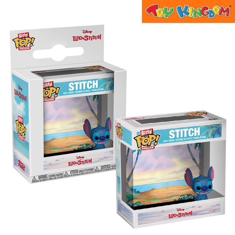 Funko Bitty Pop! Disney Deluxe Stitch At Beach Vinyl Figure