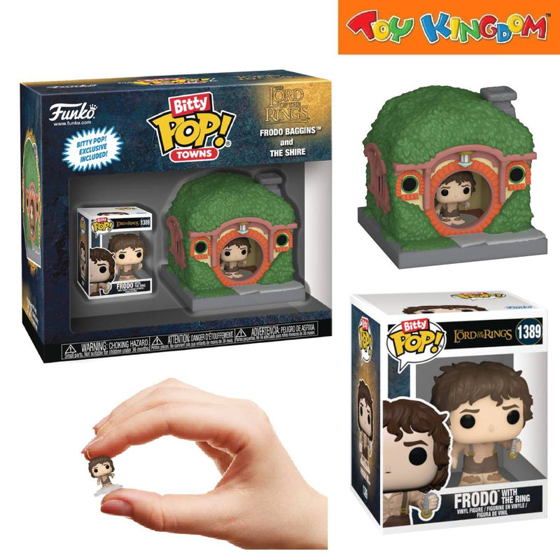 Funko Bitty Pop! Towns The Lord Of The Rings Frodo Baggins & The Shire Vinyl Figure