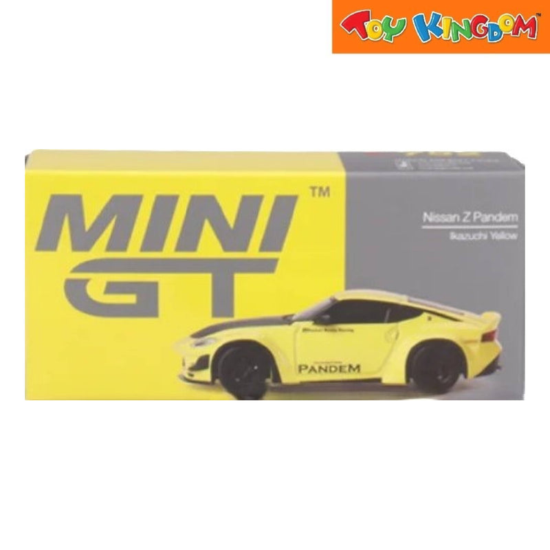 Mini GT Nissan Z Pandem Ikazuchi Yellow Die-cast