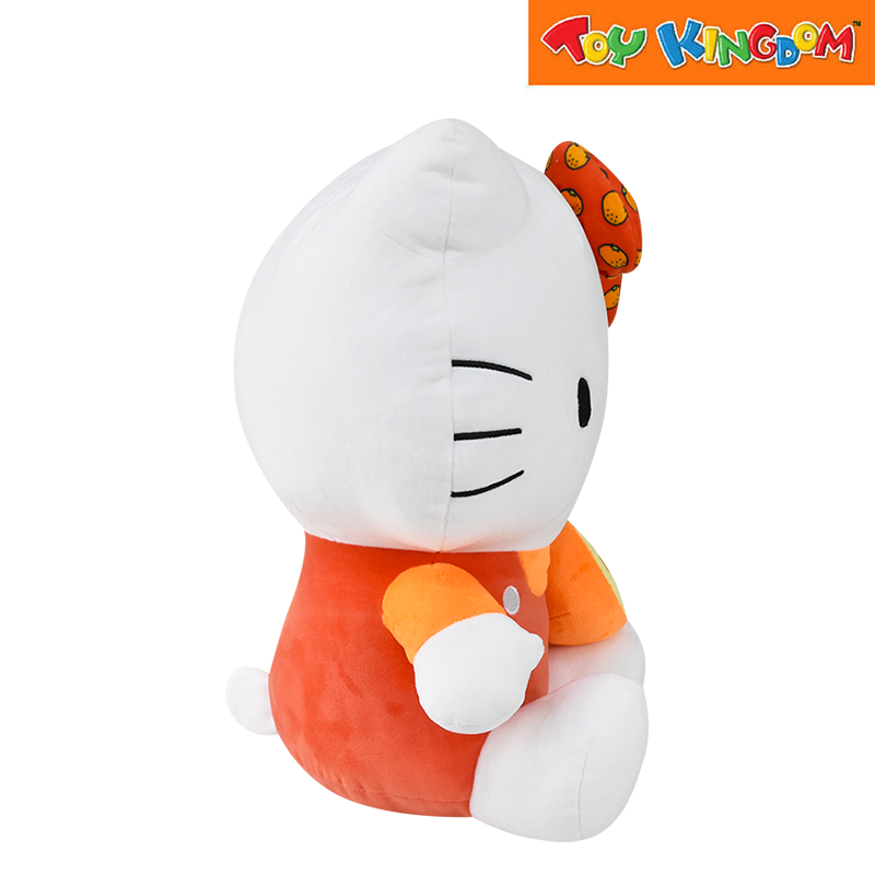 Hello Kitty With Orange 15 inch Plush