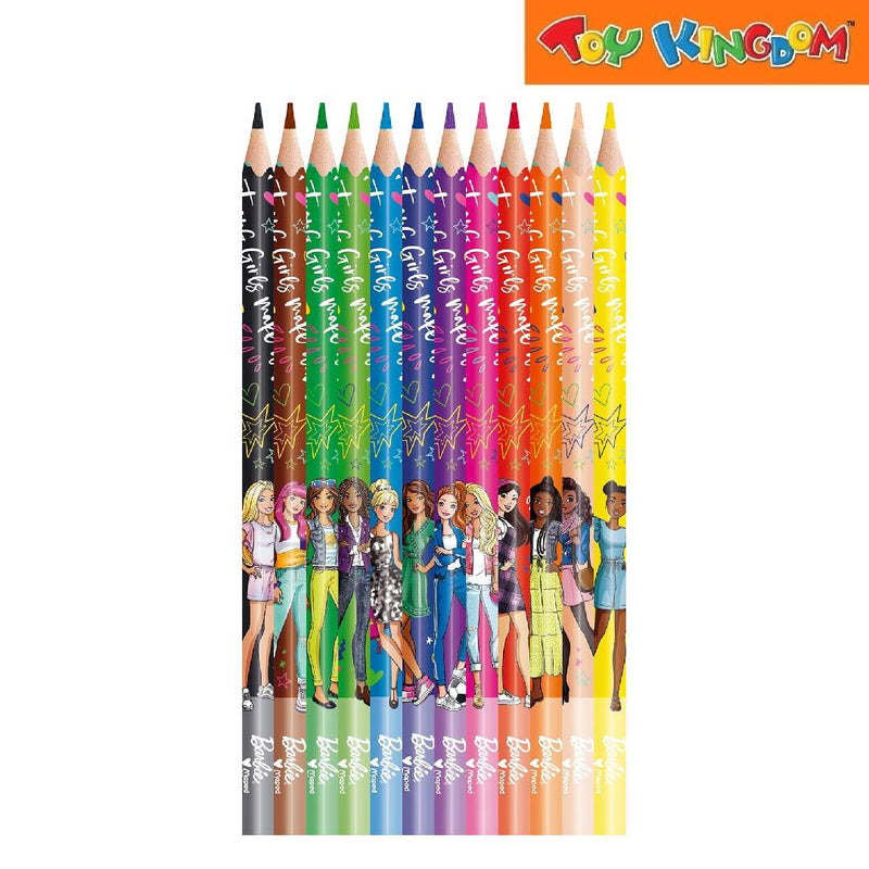 Maped Barbie 12pcs Coloured Pencils