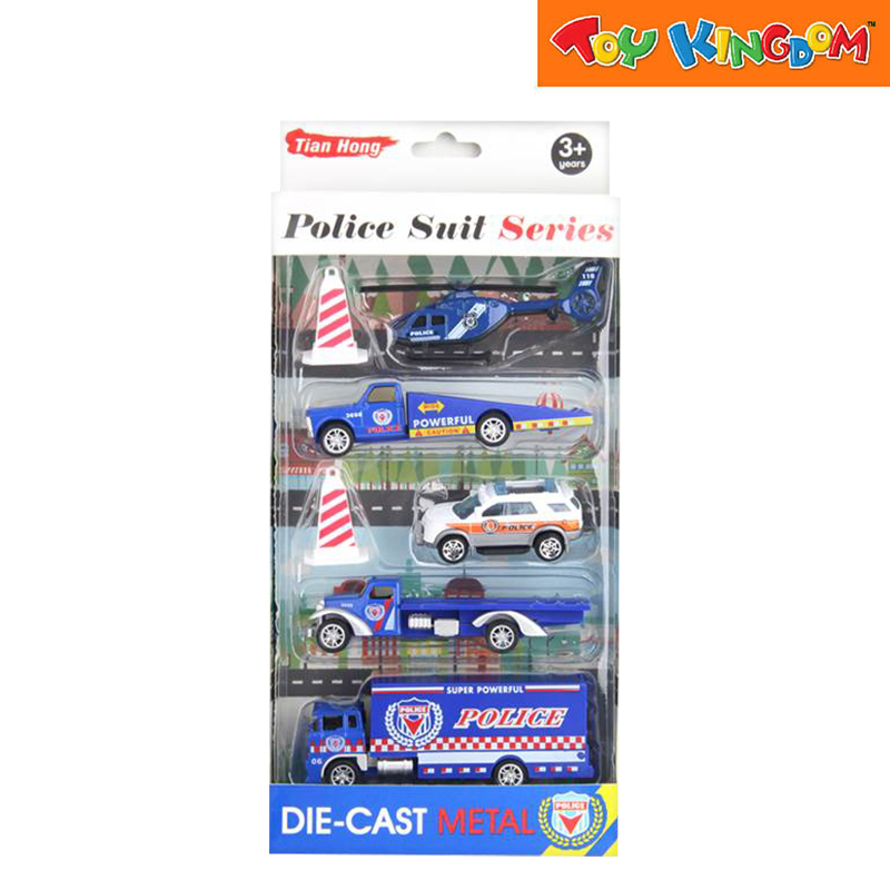 Container Truck Police Series Die-cast