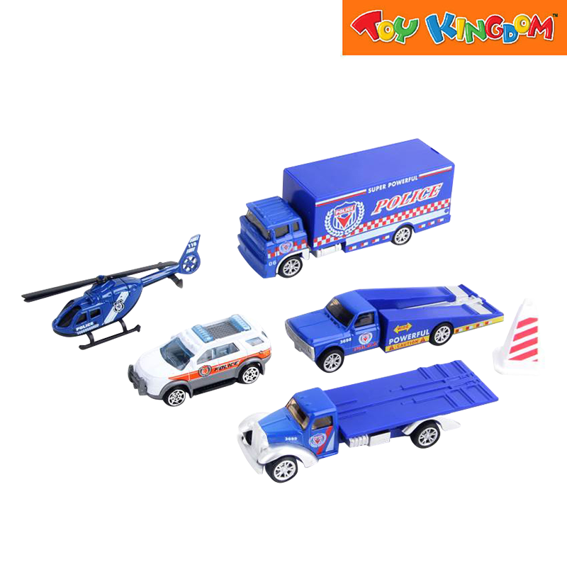 Container Truck Police Series Die-cast