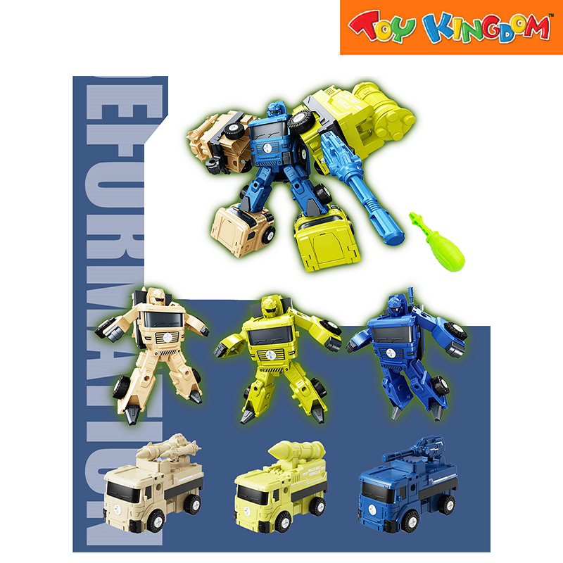 Military Robot 3in1 Action Figure