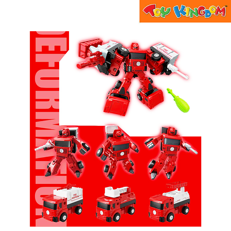 Fire Robot 3in1 Action Figure