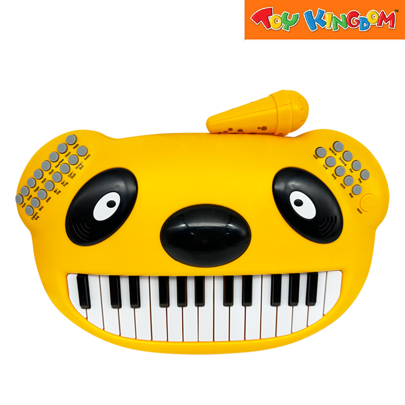 Smiling Face Yellow Electric Keyboard