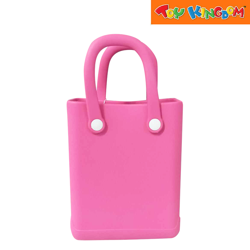 Pink Small Water Proof Silicon Tote Bag