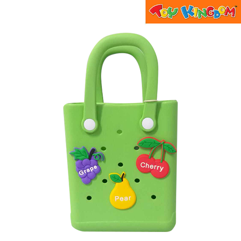 Green Small Water Proof Silicon Tote Bag