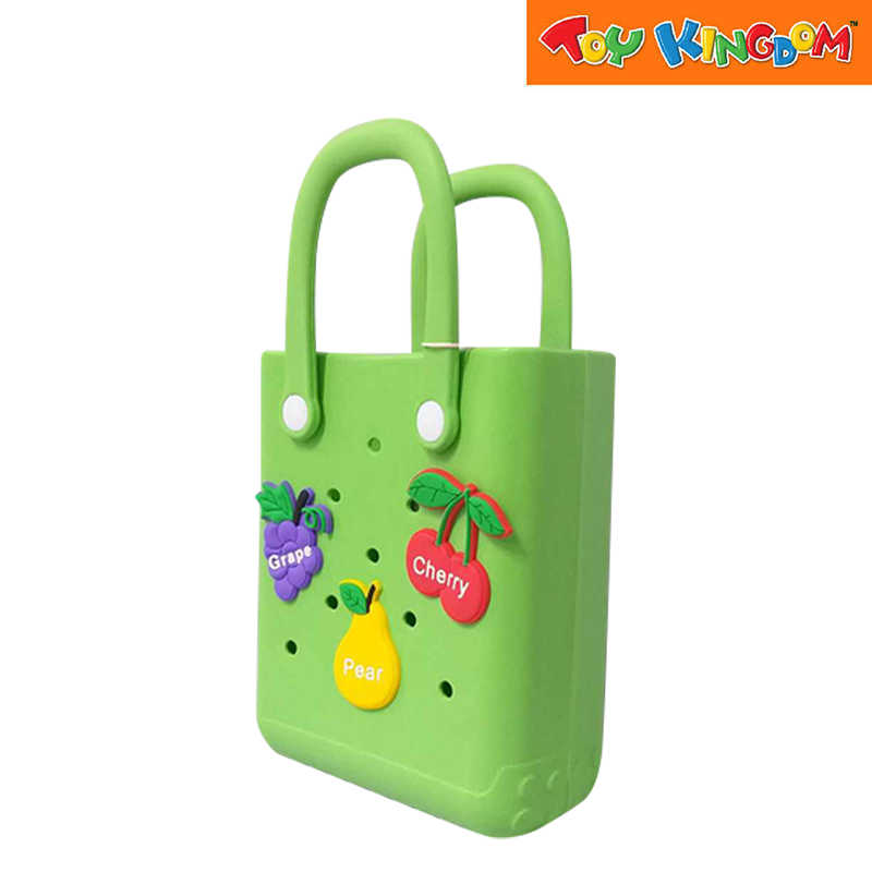 Green Small Water Proof Silicon Tote Bag