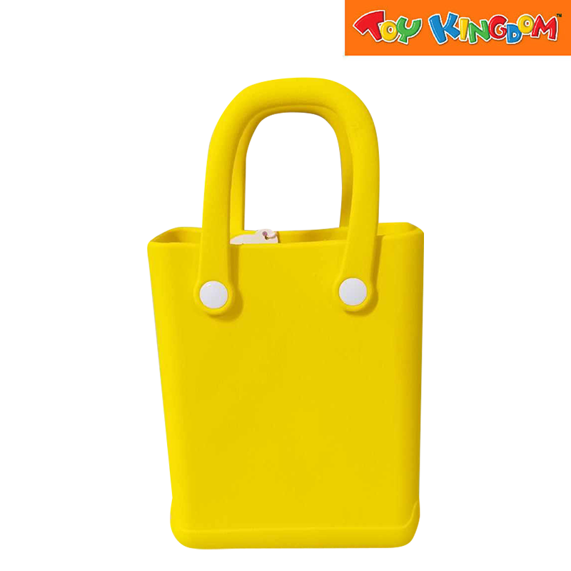 Yellow Small Water Proof Silicon Tote Bag