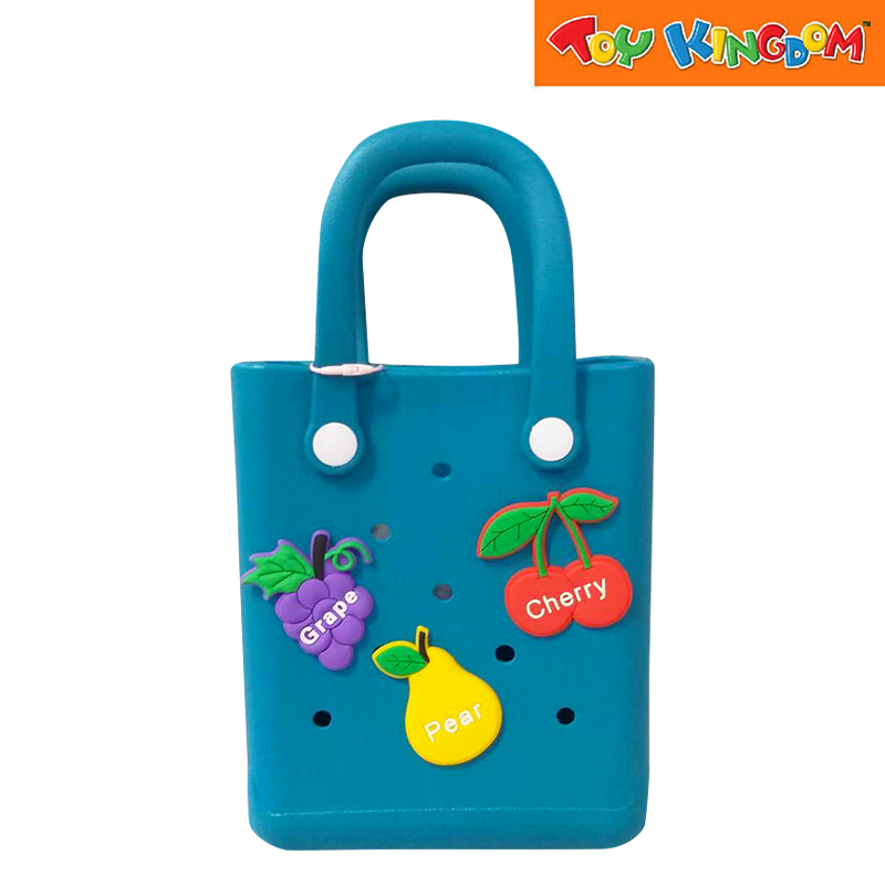 Blue Small Water Proof Silicon Tote Bag